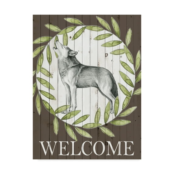 Trademark Fine Art 'Woodland Walk IV' Canvas Art by Grace Popp