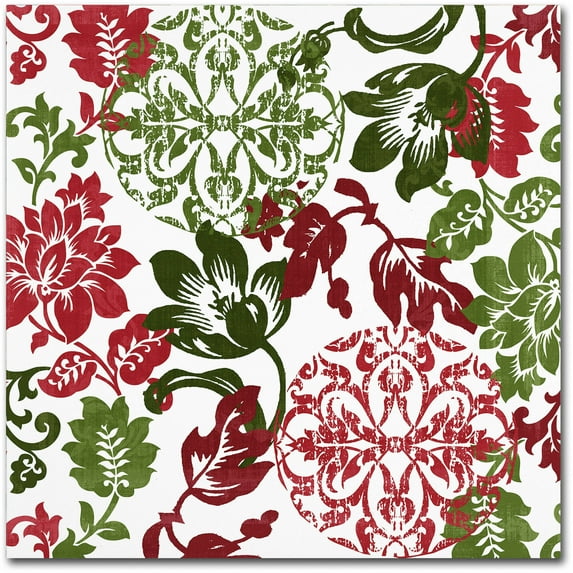 Trademark Fine Art "Woodlands Christmas I" Canvas Art by Color Bakery