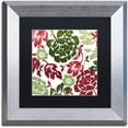 thumbnail image 1 of Trademark Fine Art "Woodlands Christmas II" Canvas Art by Color Bakery Black Matte, Silver Frame, 1 of 4