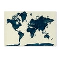 thumbnail image 1 of Trademark Fine Art 'World Mape 15' Canvas Art by ALI Chris, 1 of 3