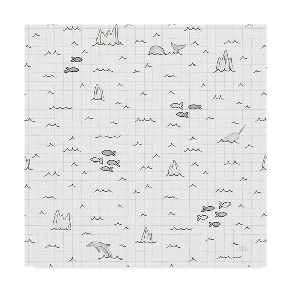 Trademark Fine Art 'World Traveler Pattern III' Canvas Art by Laura Marshall