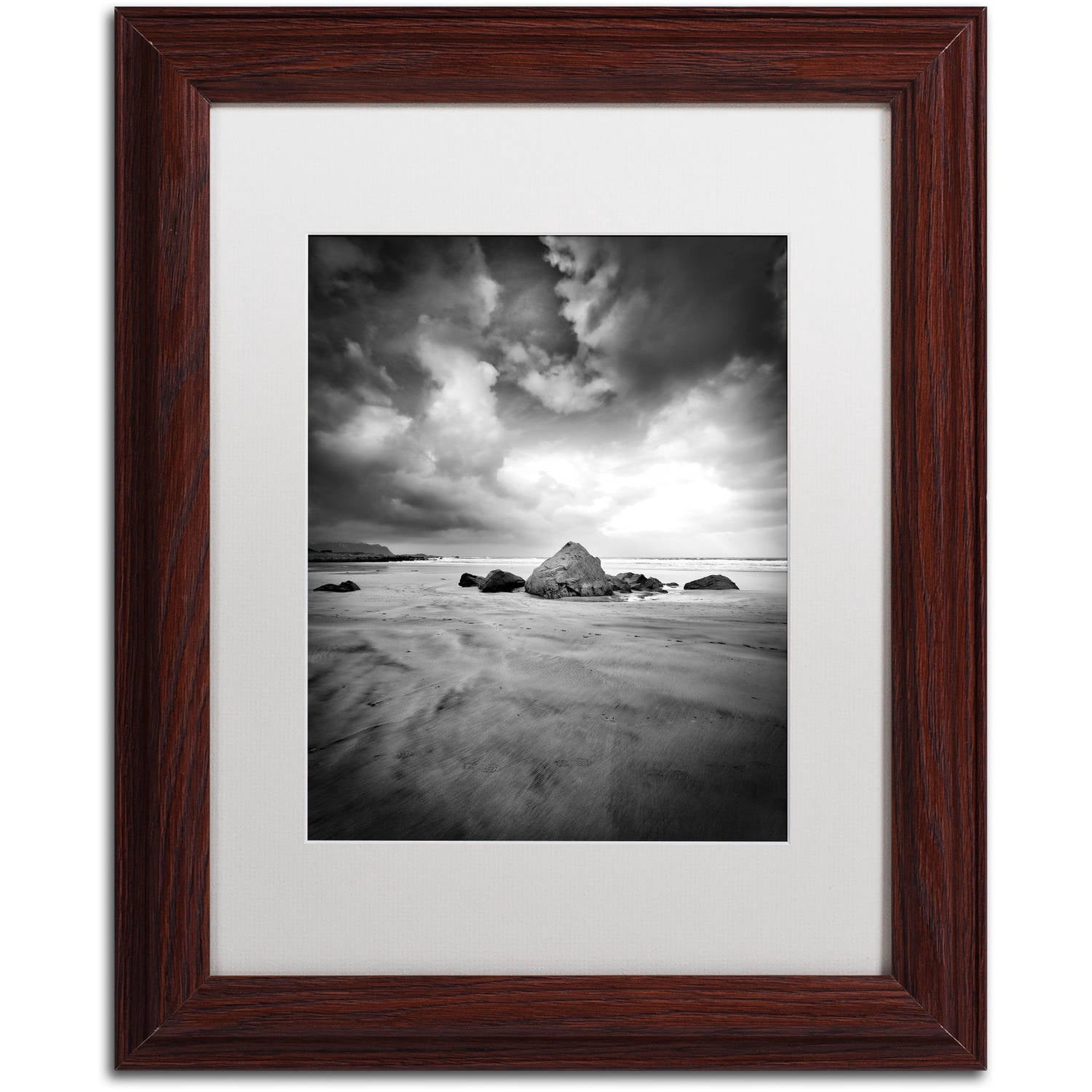 Trademark Fine Art "World in Change" Canvas Art by Philippe Sainte-Laudy, White Matte, Wood Frame