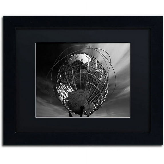 Trademark Fine Art "World's Fair" Canvas Art by Yale Gurney, Black Matte, Black Frame