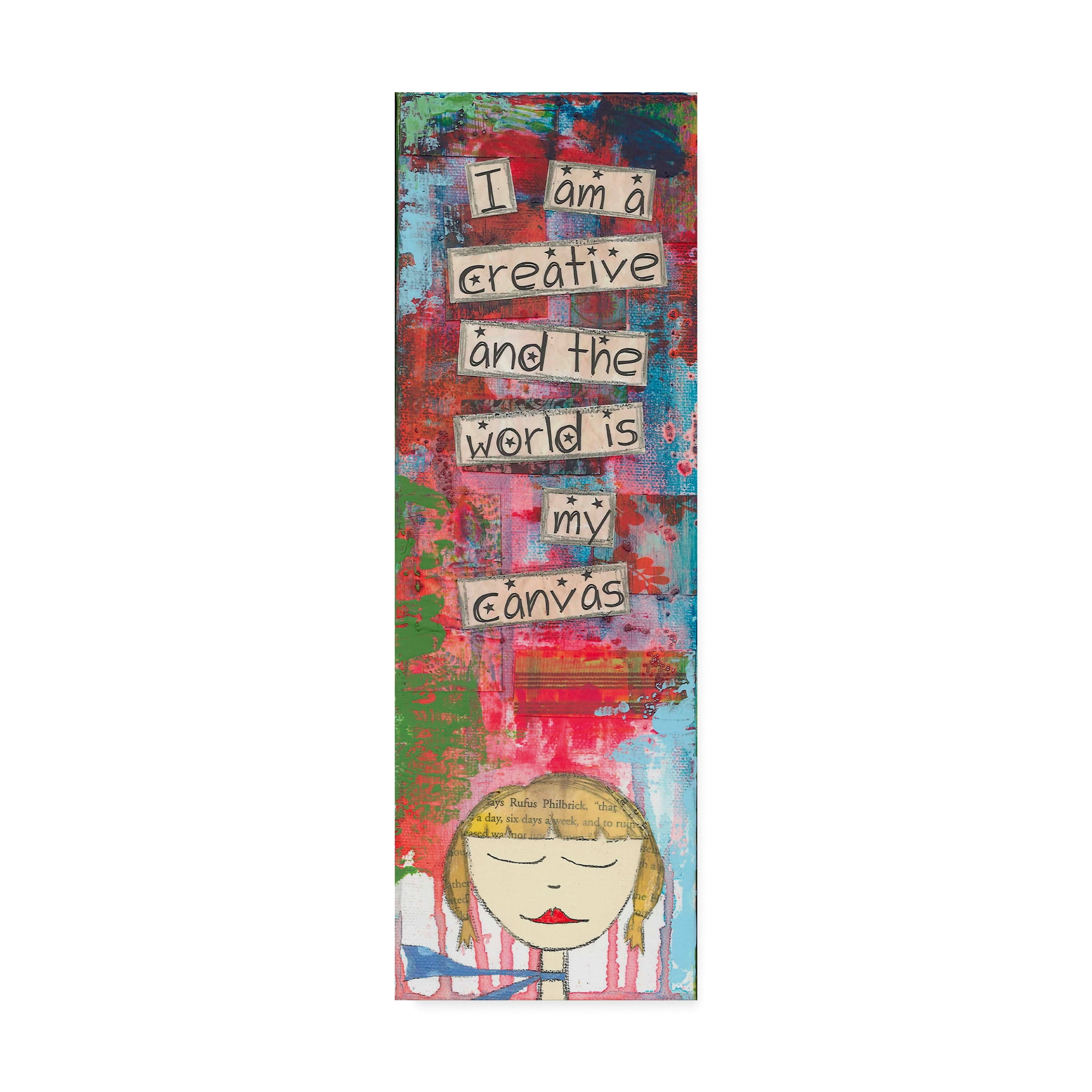 Trademark Fine Art 'WorldCanvas' Canvas Art by Jennifer McCully