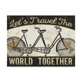 thumbnail image 1 of Trademark Fine Art 'Worldride III' Canvas Art by Pela Studio, 1 of 3