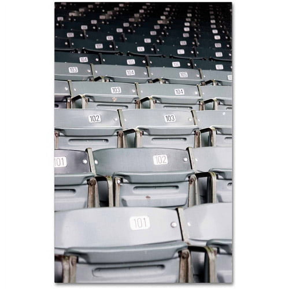 Trademark Fine Art "Wrigley Chicago" Canvas Art by Yale Gurney