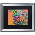 thumbnail image 1 of Trademark Fine Art "Wyatt" Canvas Art by Dean Russo, Black Matte, Silver Frame, 1 of 4