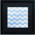 thumbnail image 1 of Trademark Fine Art "Xmas Chevron 3" Canvas Art by Color Bakery, Black Matte, Black Frame, 1 of 1