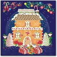 thumbnail image 1 of Trademark Fine Art "Xmas Gingerbread House" Canvas Art by Lisa Powell Braun, 1 of 3
