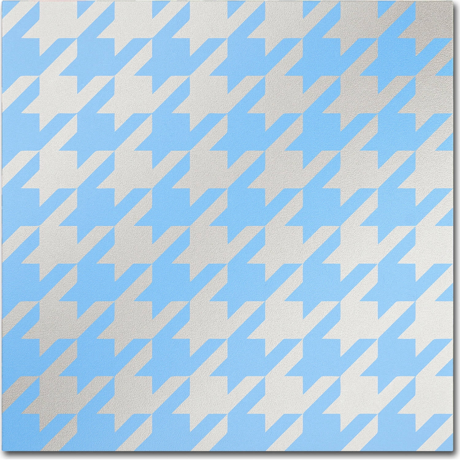 Trademark Fine Art "Xmas Houndstooth 3" Canvas Art by Color Bakery