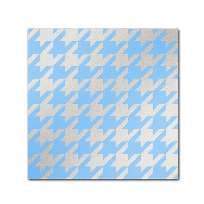 Trademark Fine Art "Xmas Houndstooth 3" Canvas Art by Color Bakery