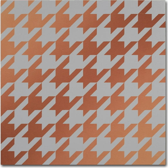 Trademark Fine Art "Xmas Houndstooth 4" Canvas Art by Color Bakery