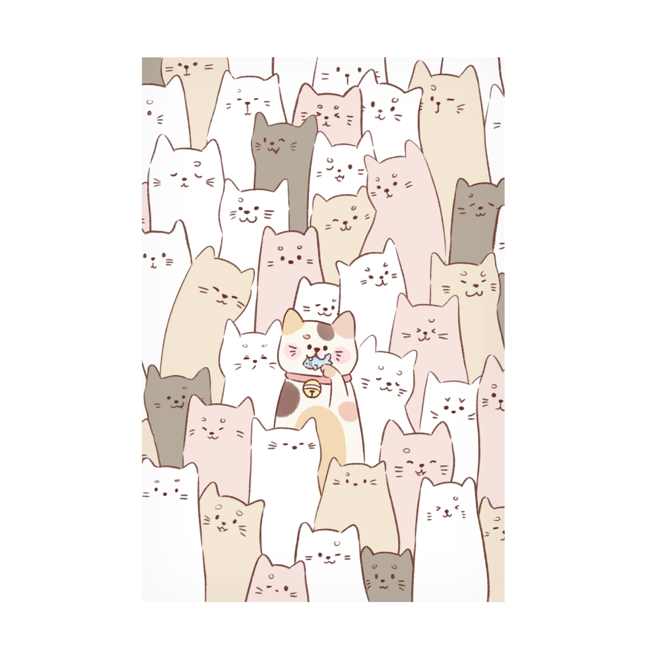 Trademark Fine Art Xuan Thai Cute Kitten 1 Canvas Wall Art