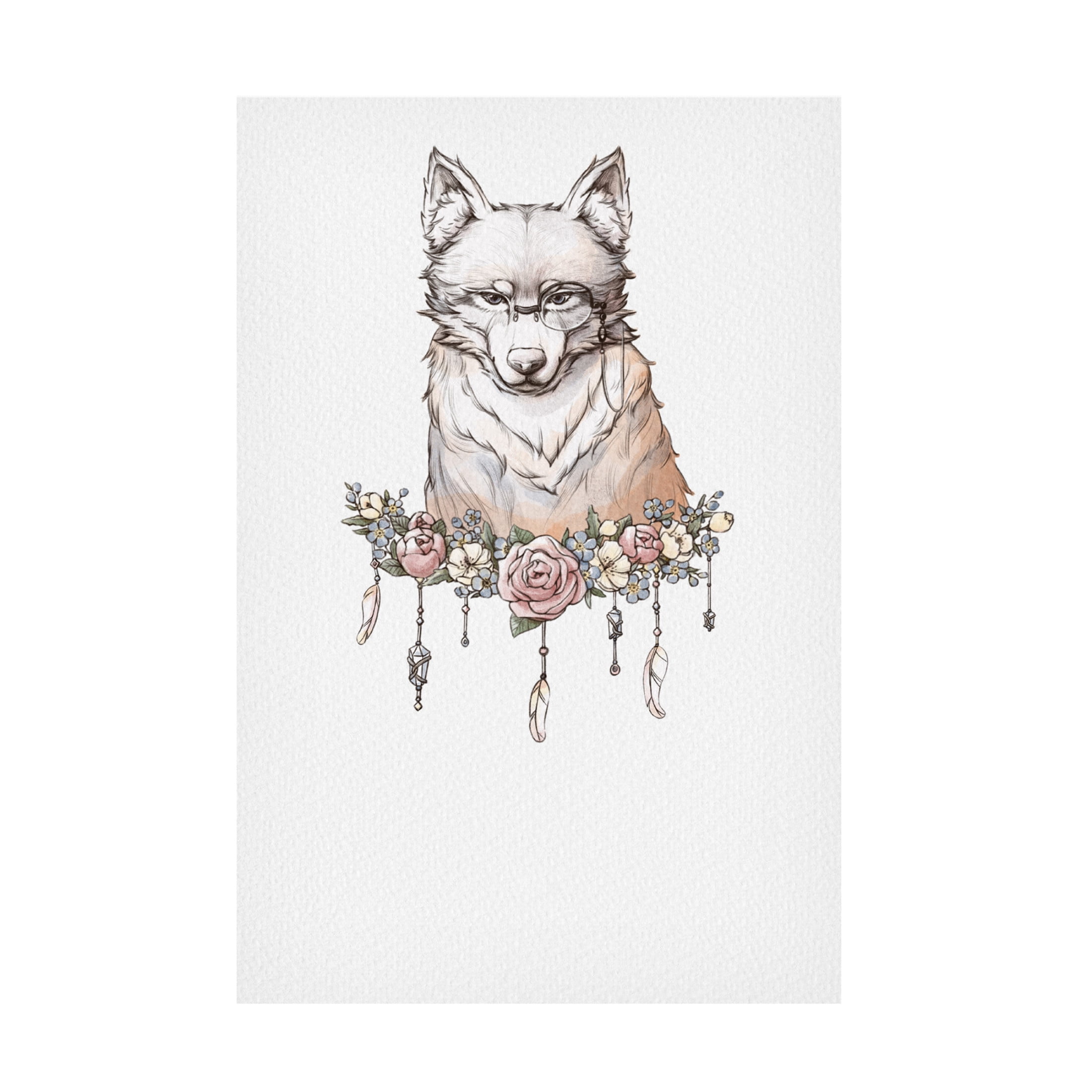 Trademark Fine Art Xuan Thai Wolf Art home Canvas Wall Art