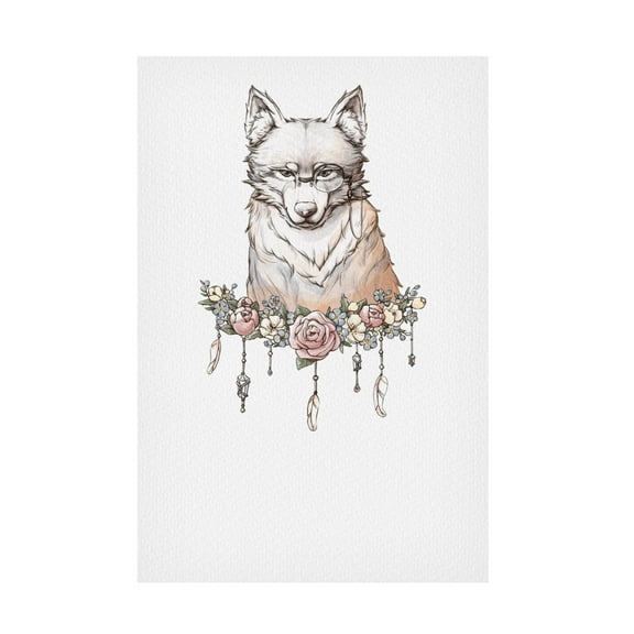 Trademark Fine Art Xuan Thai Wolf Art home Canvas Wall Art