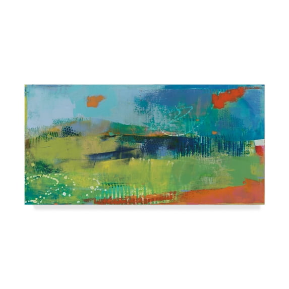 Trademark Fine Art 'Yardland V' Canvas Art by Sue Jachimiec