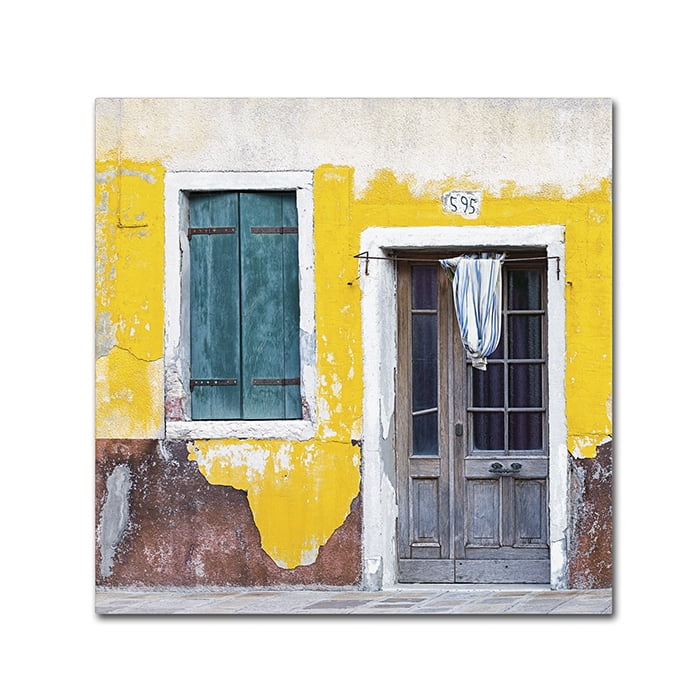 Trademark Fine Art 'Yellow Chip' Canvas Art by Michael Blanchette Photography