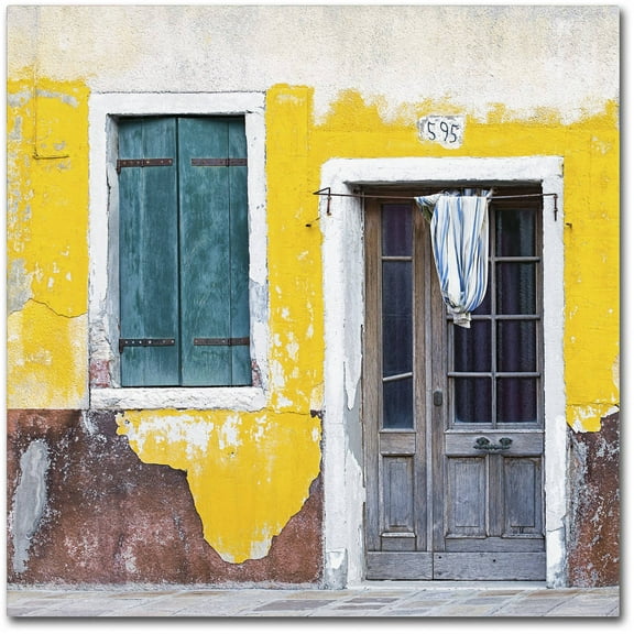 Trademark Fine Art 'Yellow Chip' Canvas Art by Michael Blanchette Photography