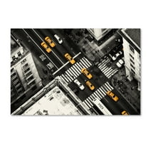 Trademark Fine Art 'Yellow Flow' Canvas Art by Stefan KlÃ¶ren