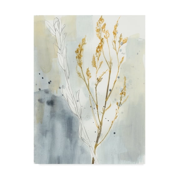 Trademark Fine Art 'Yellow Wild Grass I' Canvas Art by Jennifer Goldberger