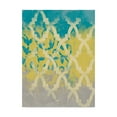 thumbnail image 1 of Trademark Fine Art 'Yellow in the Middle II' Canvas Art by Alonzo Saunders, 1 of 4