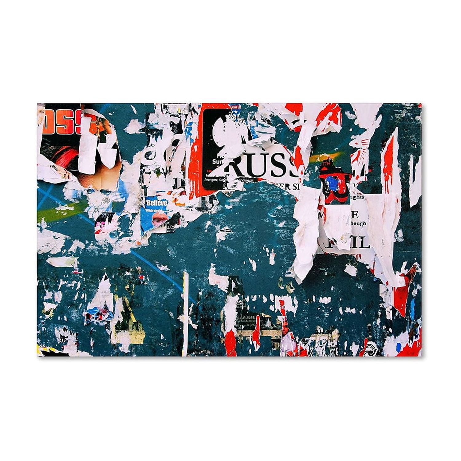 Trademark Fine Art "Yesterday's News" Canvas Art by Beata Czyzowska Young