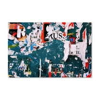 Trademark Fine Art "Yesterday's News" Canvas Art by Beata Czyzowska Young