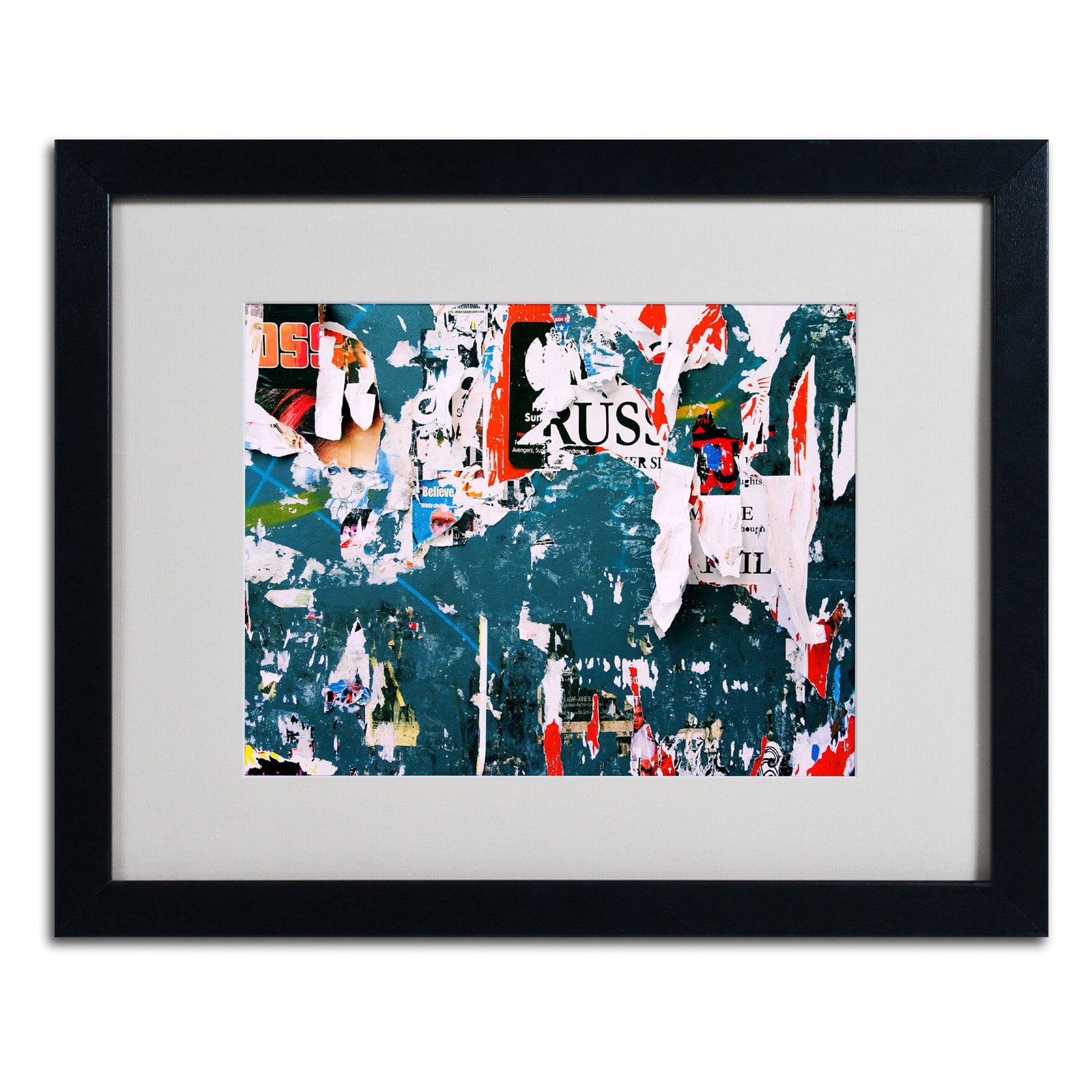 Trademark Fine Art "Yesterday's News" Framed Canvas Art by Beata Czyzowska Young