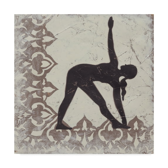 Trademark Fine Art 'Yoga Bliss I' Canvas Art by Chariklia Zarris