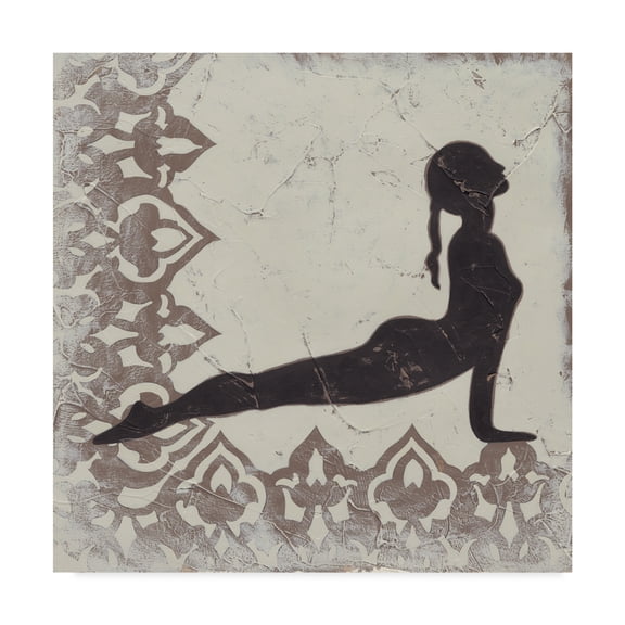 Trademark Fine Art 'Yoga Bliss IV' Canvas Art by Chariklia Zarris