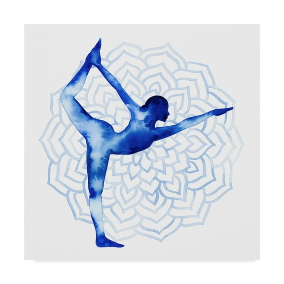 Trademark Fine Art 'Yoga Flow I' Canvas Art by Grace Popp