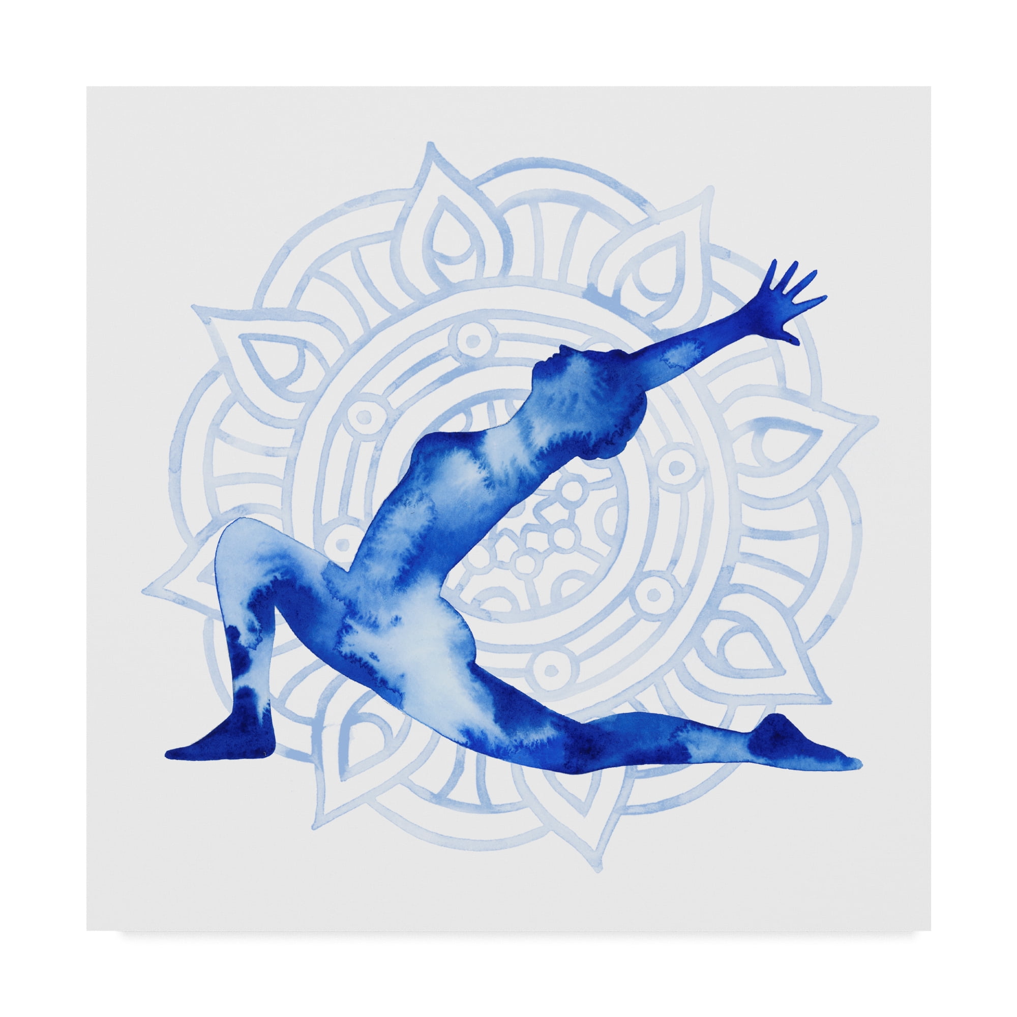 Trademark Fine Art 'Yoga Flow II' Canvas Art by Grace Popp
