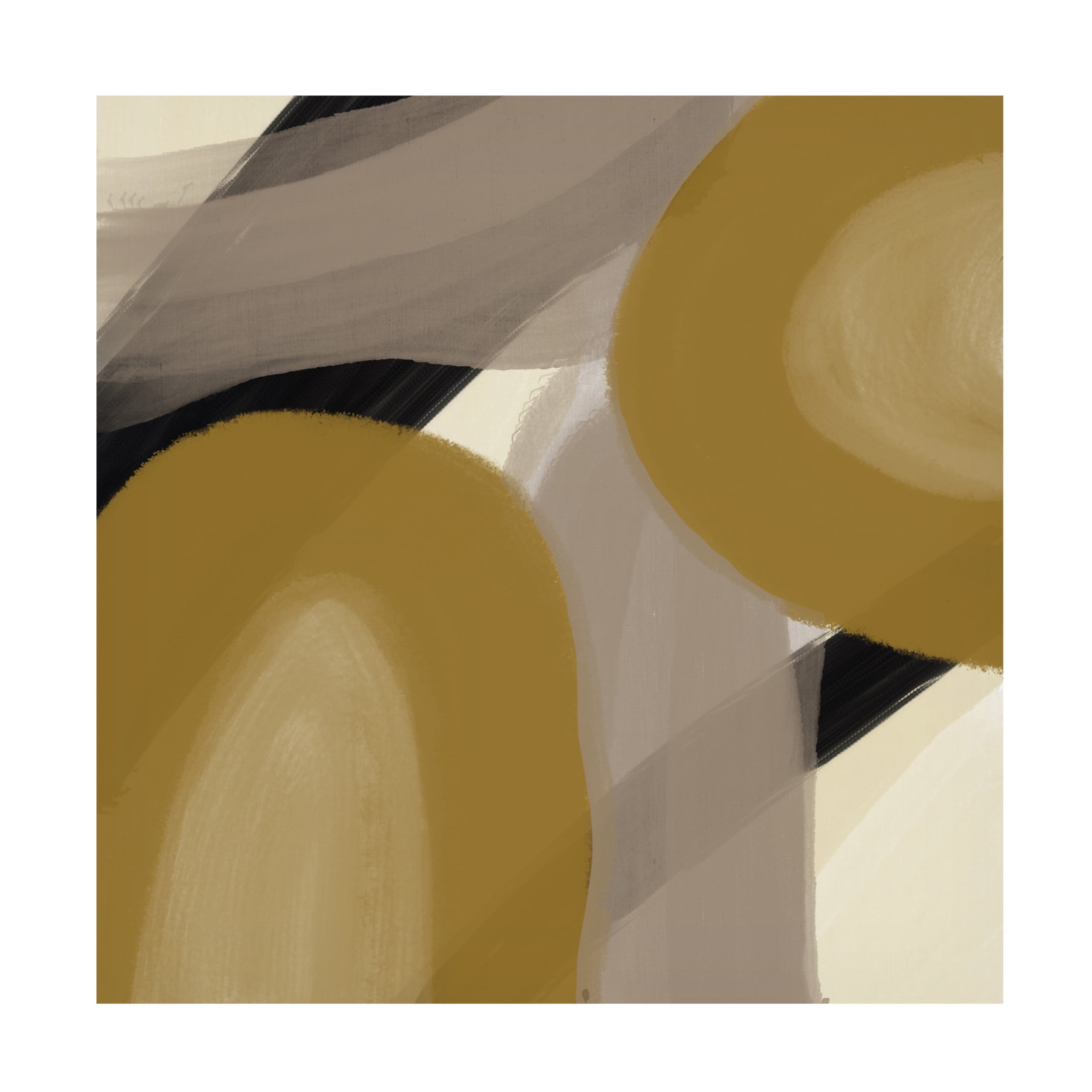 Trademark Fine Art Yopie Studio Amica Ochre Canvas Wall Art