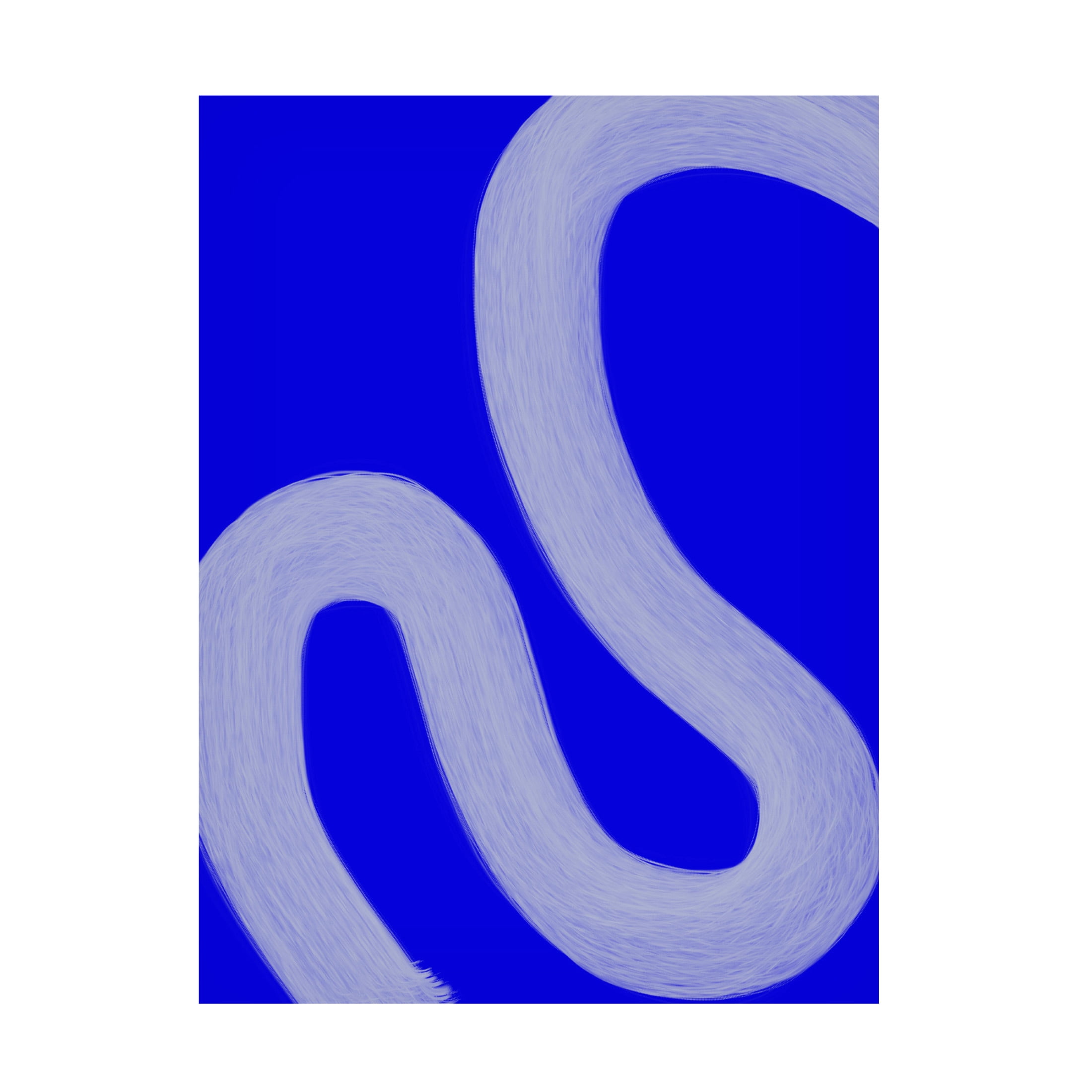 Trademark Fine Art Yopie Studio  Cobalt IV Canvas Wall Art