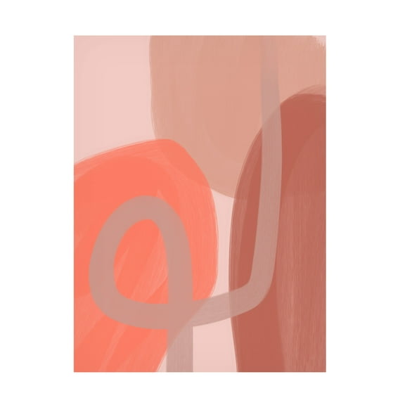 Trademark Fine Art Yopie Studio Coral II Canvas Wall Art