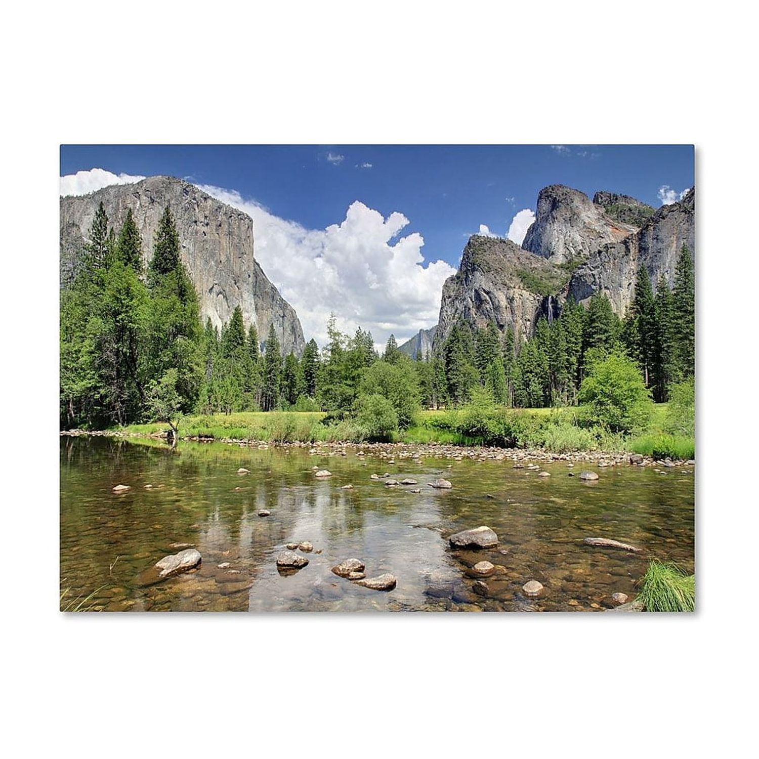 Trademark Fine Art "Yosemite" Canvas Art by Pierre Leclerc