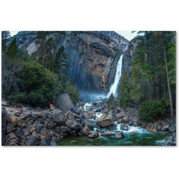 Trademark Fine Art "Yosemite National Park - California-IV" Canvas Art by David Ayash