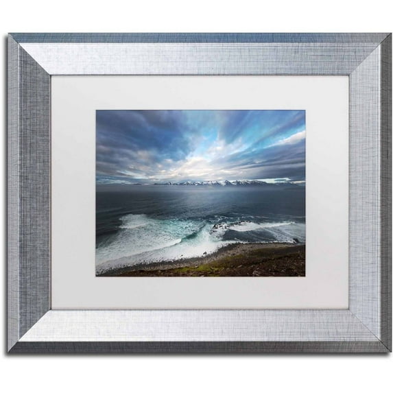 Trademark Fine Art 'You Are My Energy' Canvas Art by Philippe Sainte-Laudy, White Matte, Silver Frame