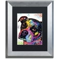 thumbnail image 1 of Trademark Fine Art "Young Boxer" Canvas Art by Dean Russo, Black Matte, Silver Frame, 1 of 1