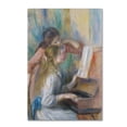 thumbnail image 1 of Trademark Fine Art 'Young Girls At The Piano' Canvas Art by Renoir, 1 of 3