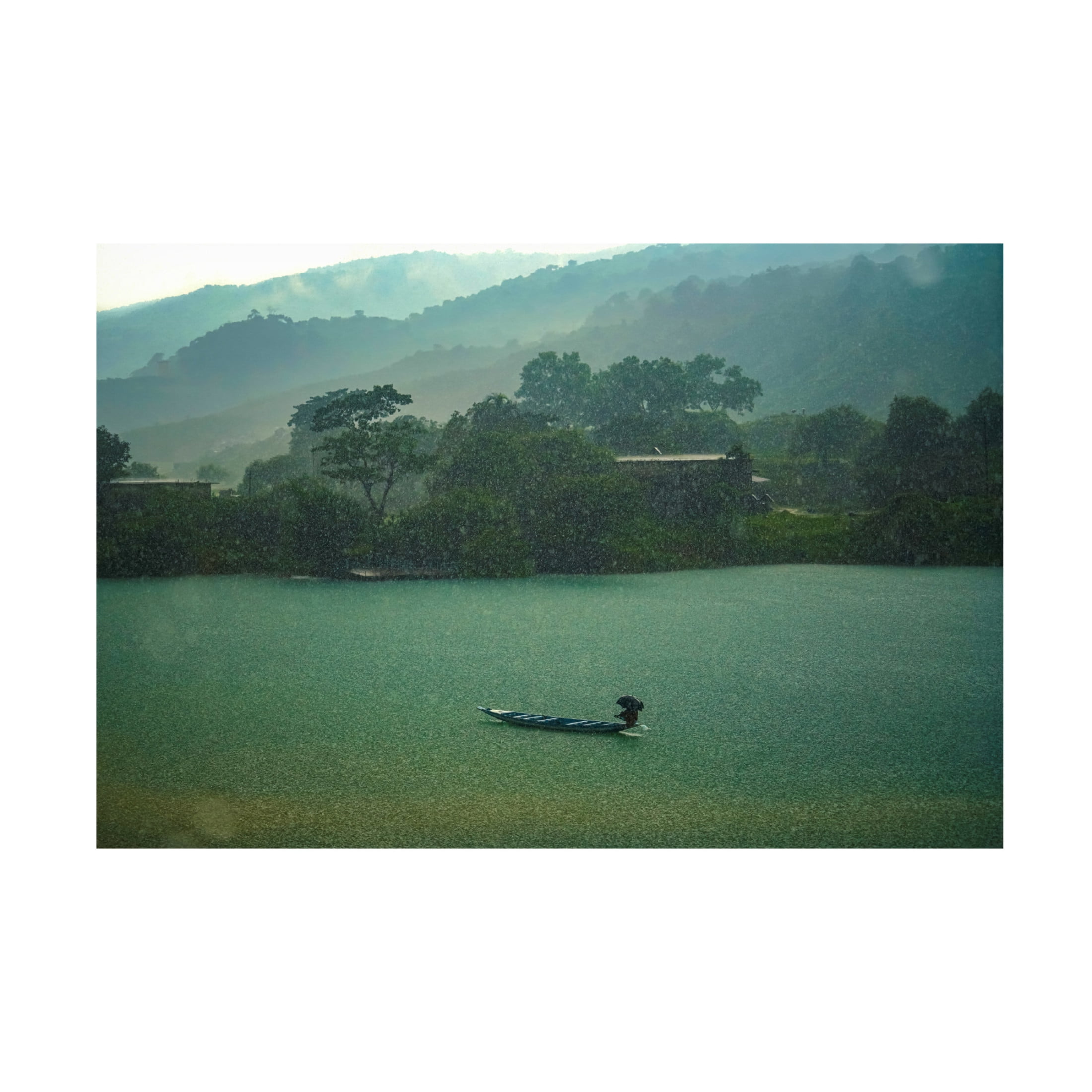 Trademark Fine Art Zabed Hasnain Chowdhury Monsoon Beauty Canvas Wall Art
