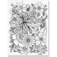 thumbnail image 1 of Trademark Fine Art "Zendoodle 5" Canvas Art by KCDoodleArt, 1 of 3