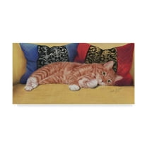 Trademark Fine Art 'Ziggy' Canvas Art by Janet Pidoux