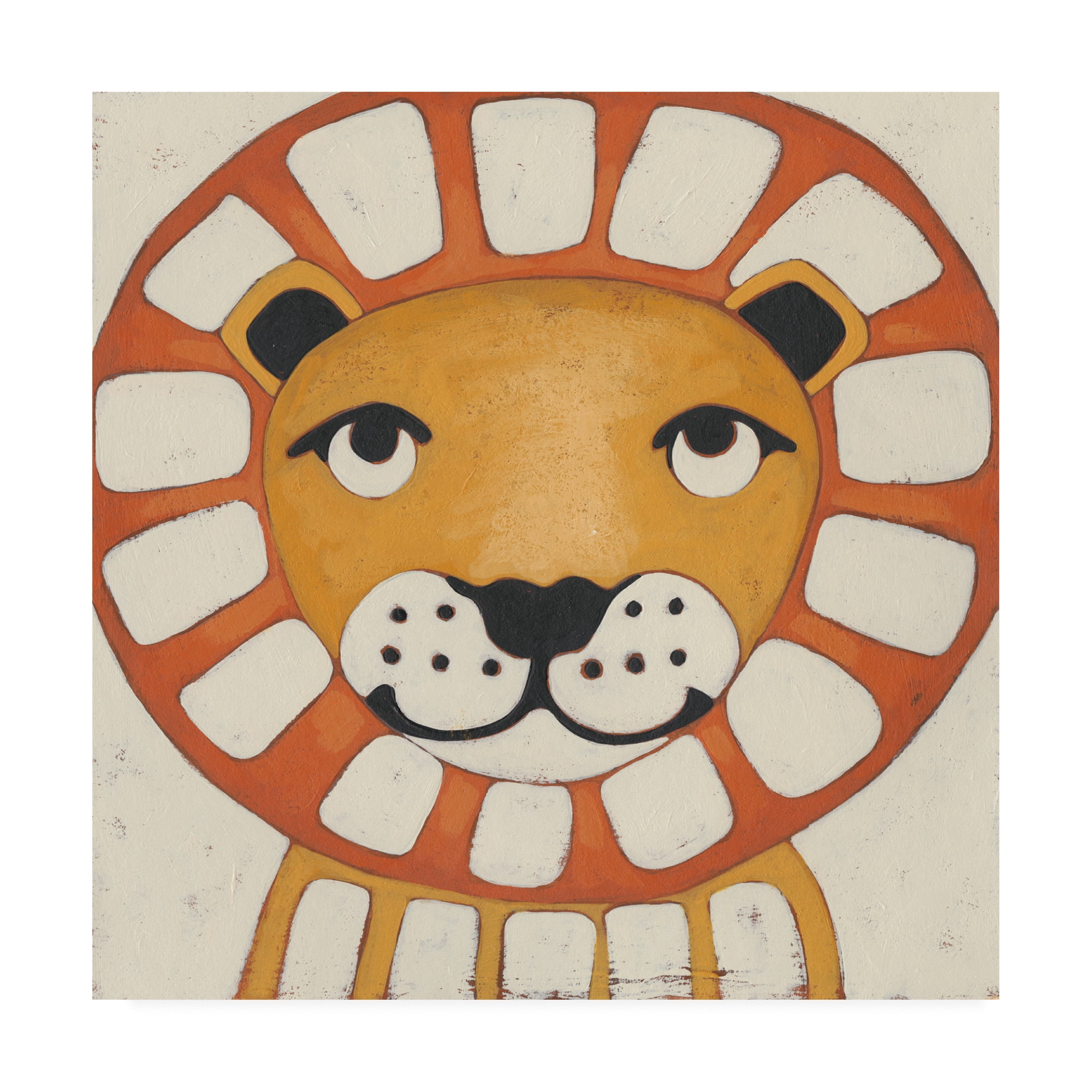 Trademark Fine Art 'Zoo Portrait III' Canvas Art by Chariklia Zarris