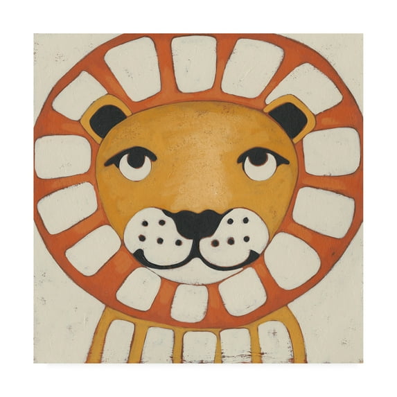Trademark Fine Art 'Zoo Portrait III' Canvas Art by Chariklia Zarris
