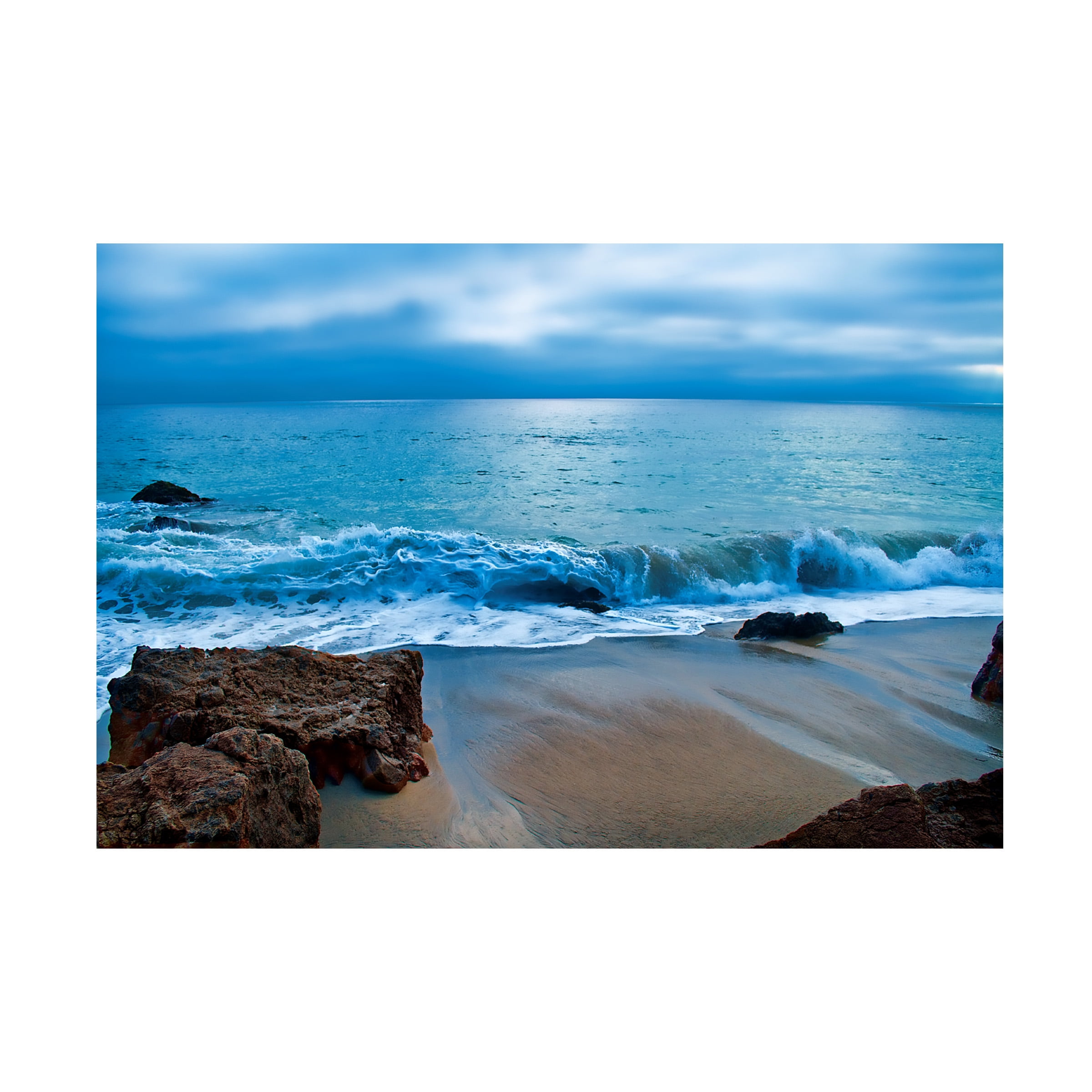Trademark Fine Art 'Zuma Beach' Canvas Art by Lori Hutchison