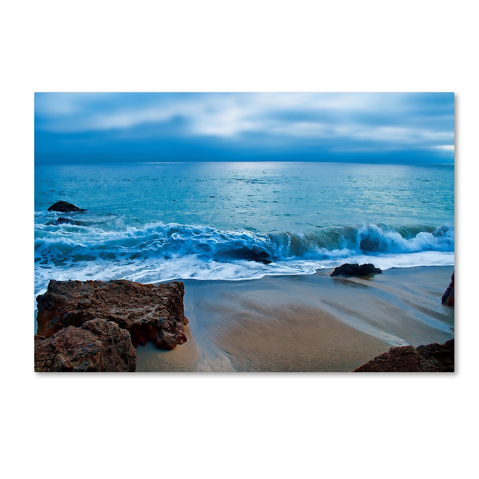 Trademark Fine Art 'Zuma Beach' Canvas Art by Lori Hutchison