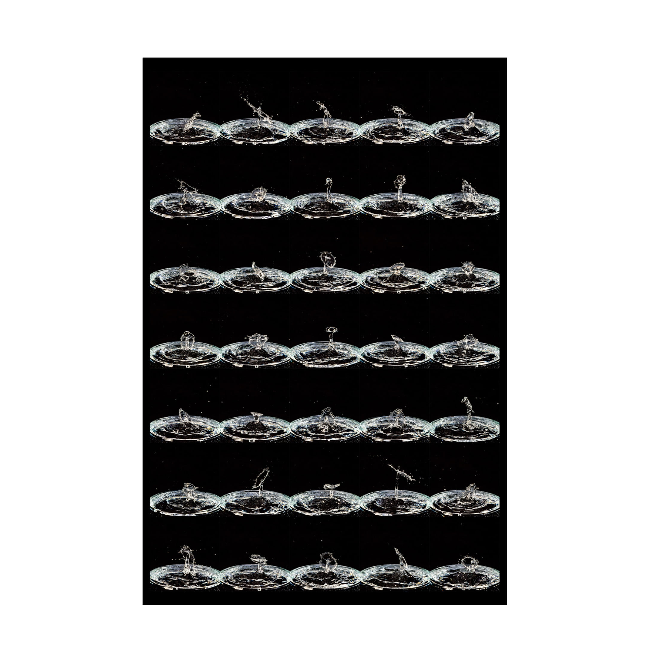 Trademark Fine Art aybena Droplets Canvas Wall Art