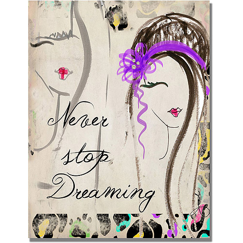 Trademark Fine Art "dreaming" Canvas Wal