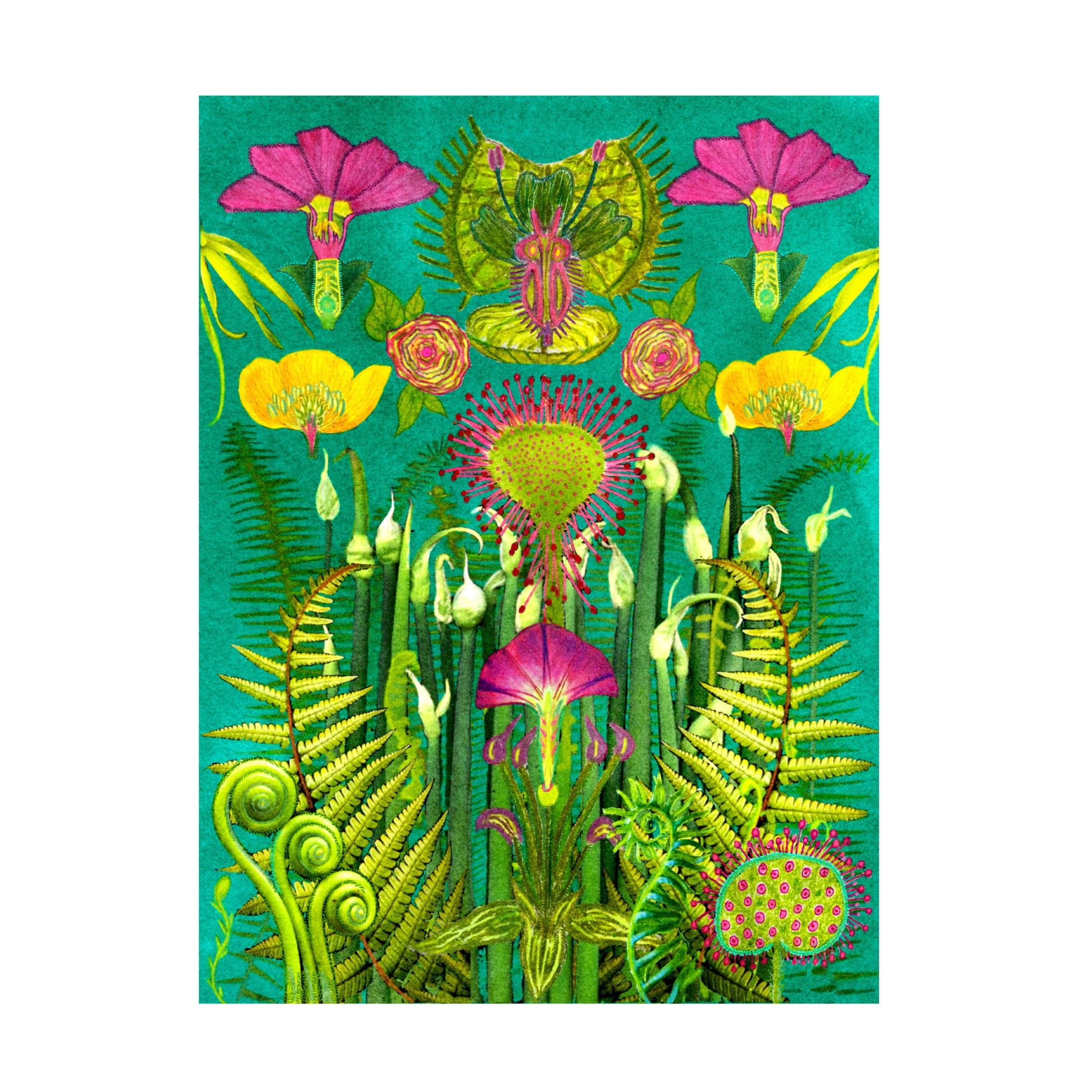 Trademark Fine Art giovanna nicolo Electric Meadow Canvas Wall Art